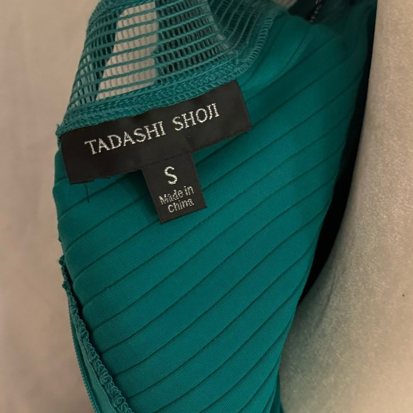 Tadashi Shoji Carlyn Green Dress | Small - Picture 8 of 10